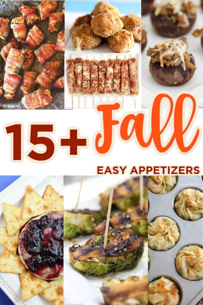 15+ Easy Fall Appetizers - Made with HAPPY
