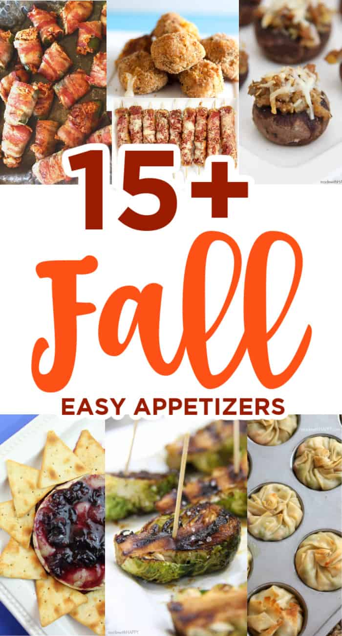 15+ Easy Fall Appetizers - Made with HAPPY