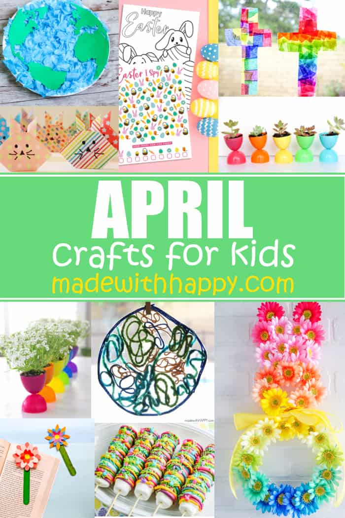 31 Kid Crafts to Celebrate National Craft Month!  Monthly crafts, Arts and  crafts for kids, Easy arts and crafts