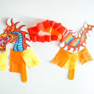 Dragon Puppet Craft Video  Dragon Crafts For Children