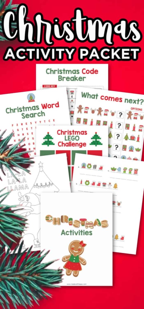 Christmas Activity Packet - Christmas Printable Fun For Kids