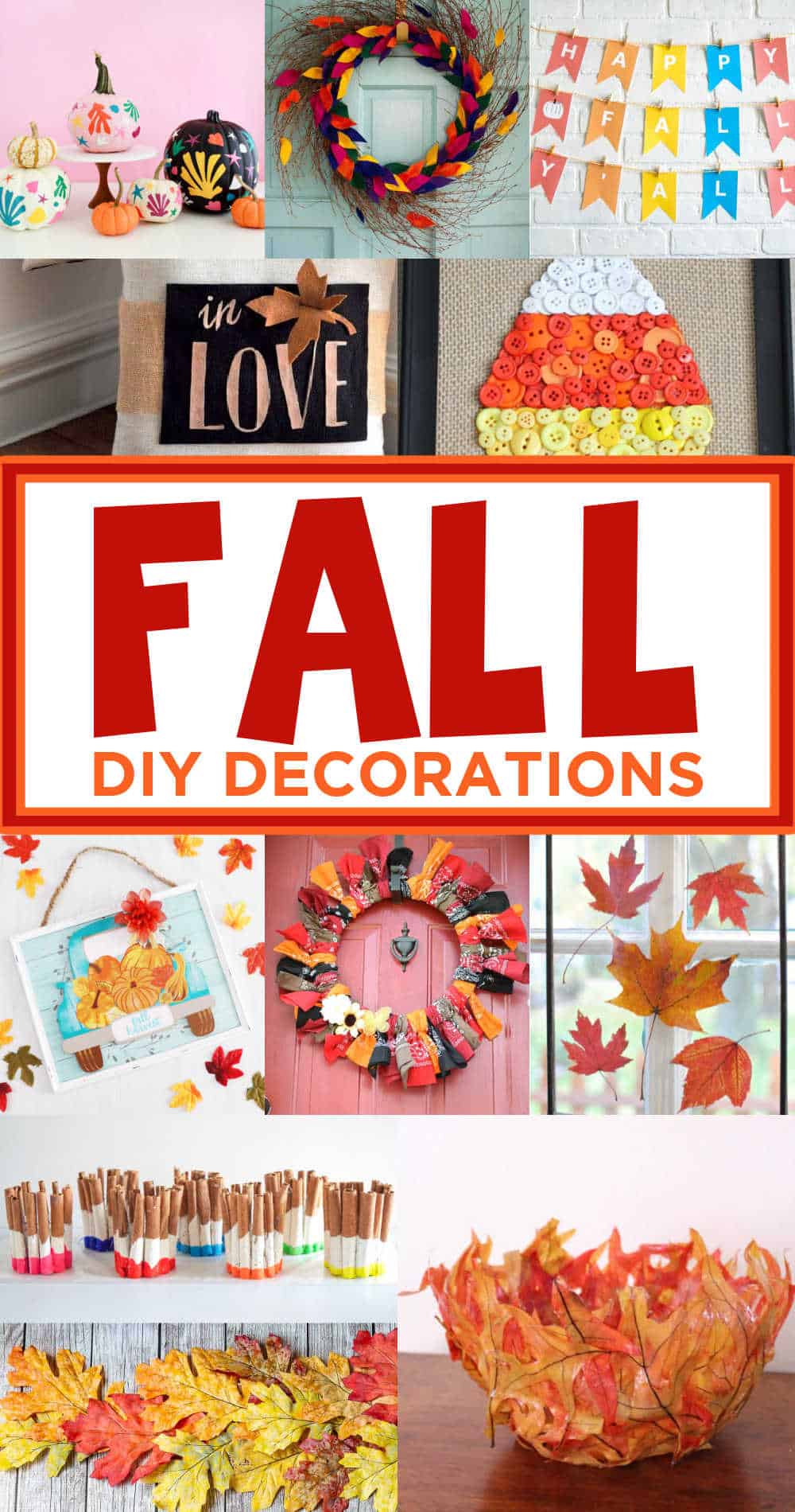31+ Fall DIY Decor Projects - Made with HAPPY