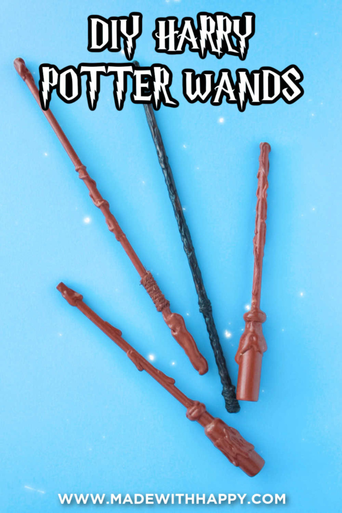 how to make harry potter wands out of wood