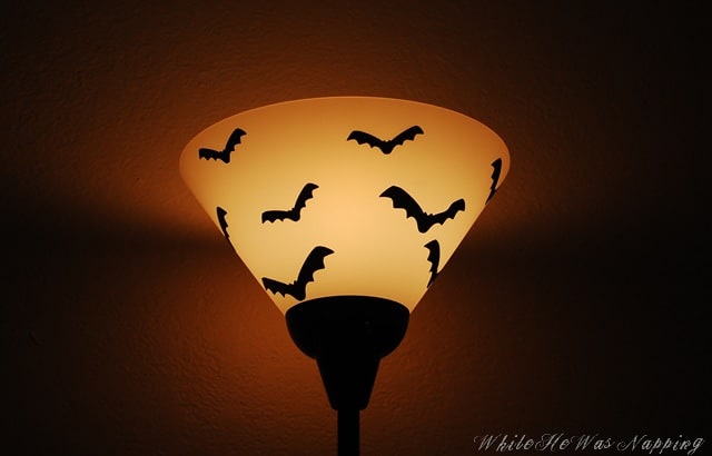 bat lamp shade