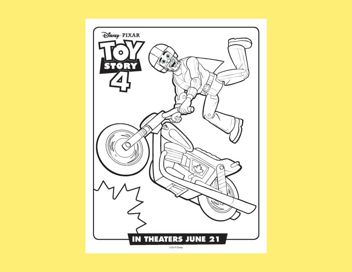 Free Printable Toy Story 4 Coloring Pages For Kids
