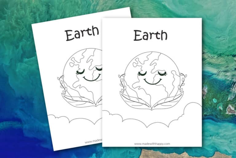 Earth Day Crafts For Kids - Made with HAPPY