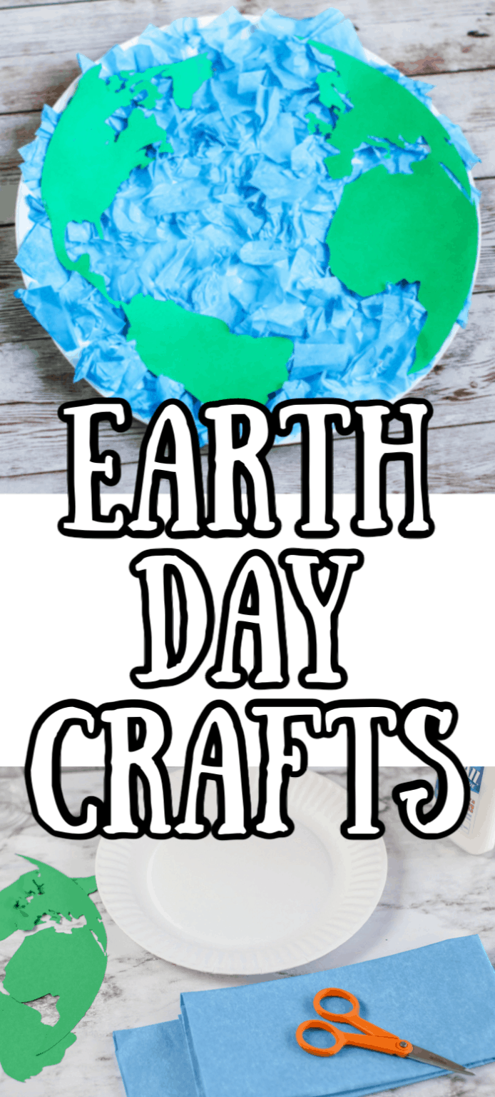 Earth Day Projects for Kids - Paper Plate Crafts - Made with HAPPY