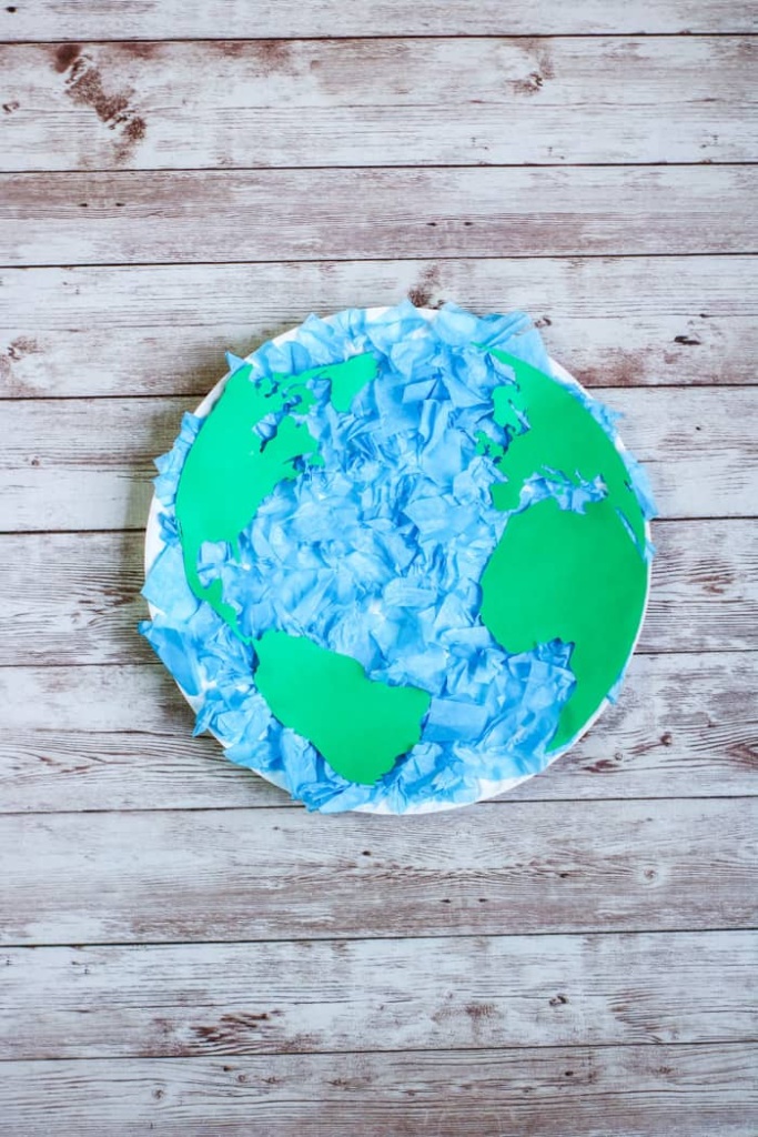 Earth Day Projects for Kids - Paper Plate Crafts - Made with HAPPY