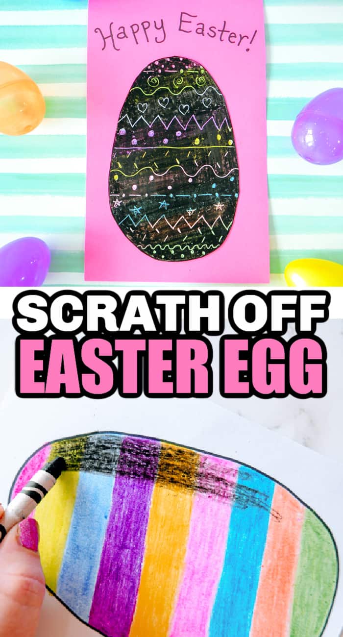 Happy Storm Easter Crafts for Kids 48 Sets Easter Scratch Arts and