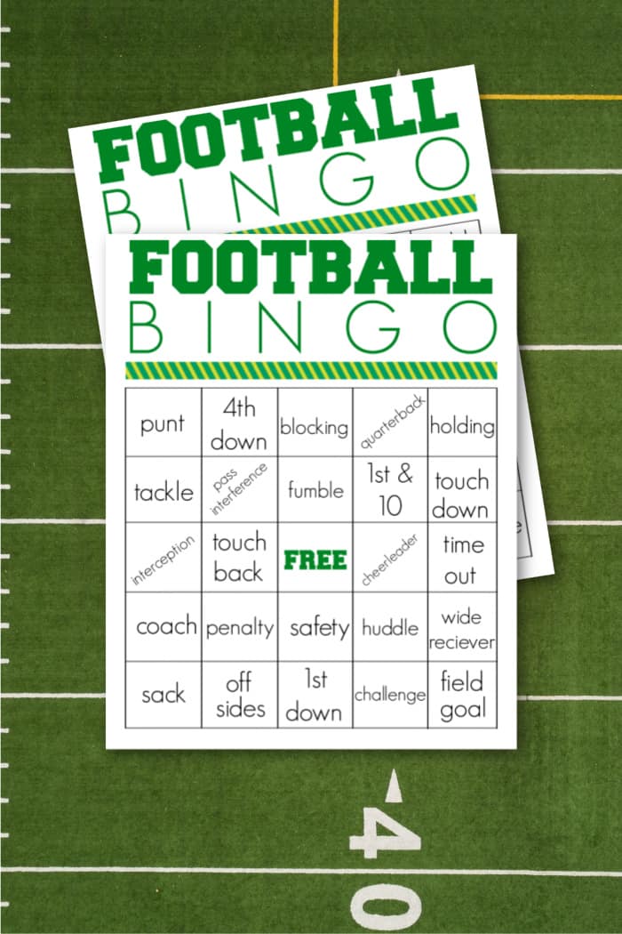 bingo for football