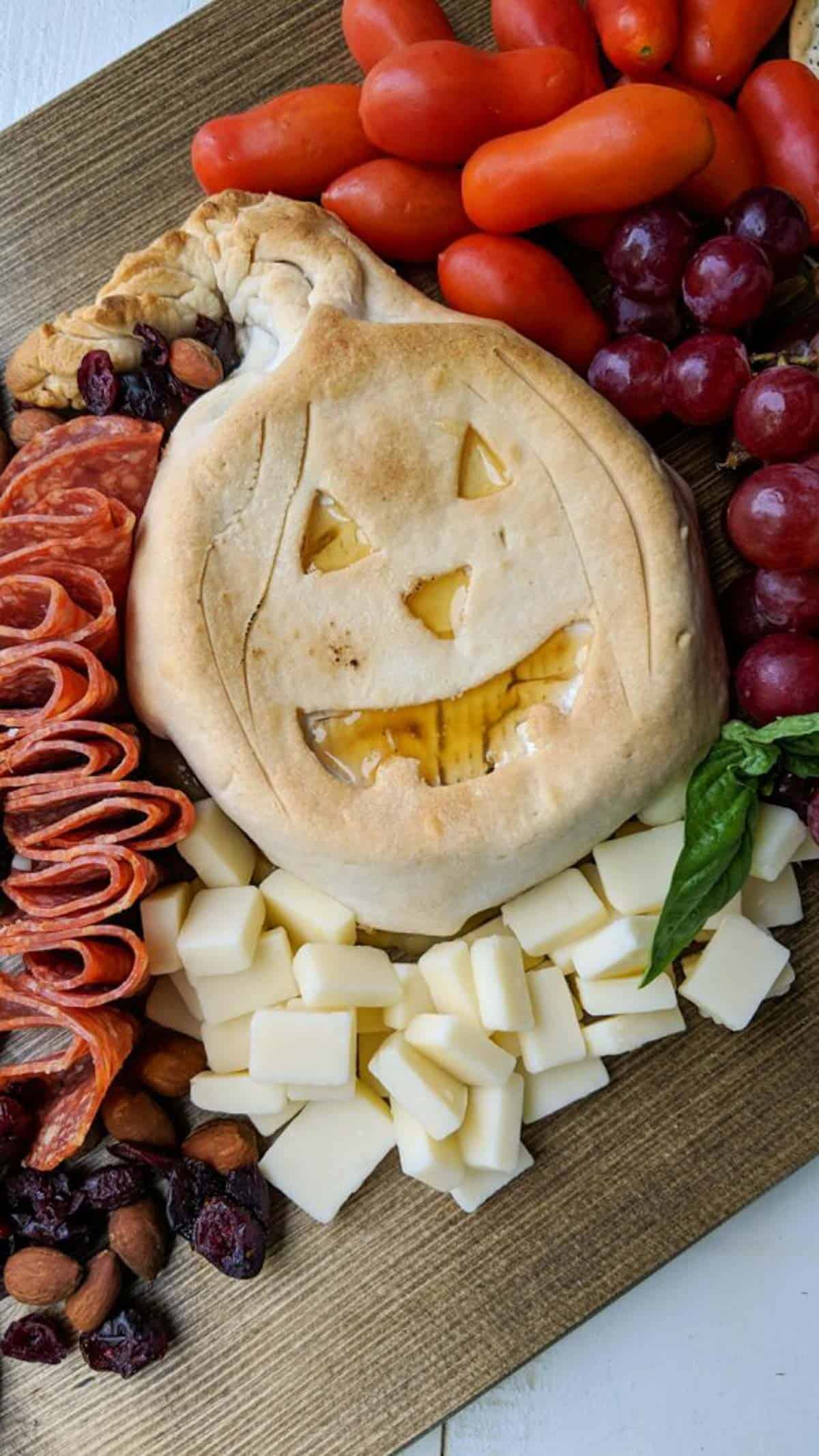 Halloween Baked Brie