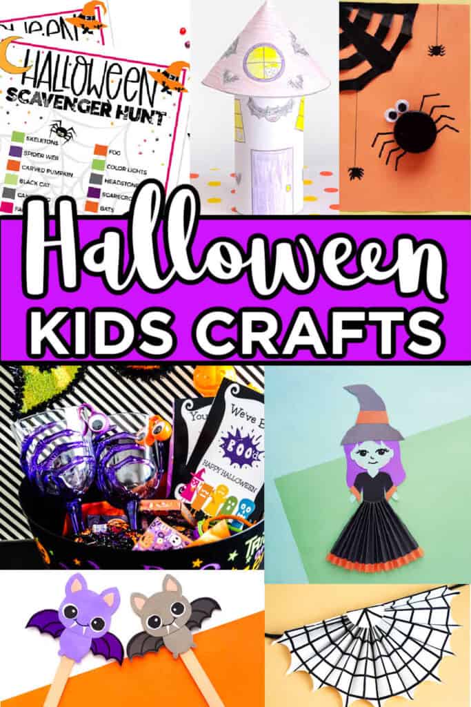 50+ Halloween Kids Crafts - Made with HAPPY