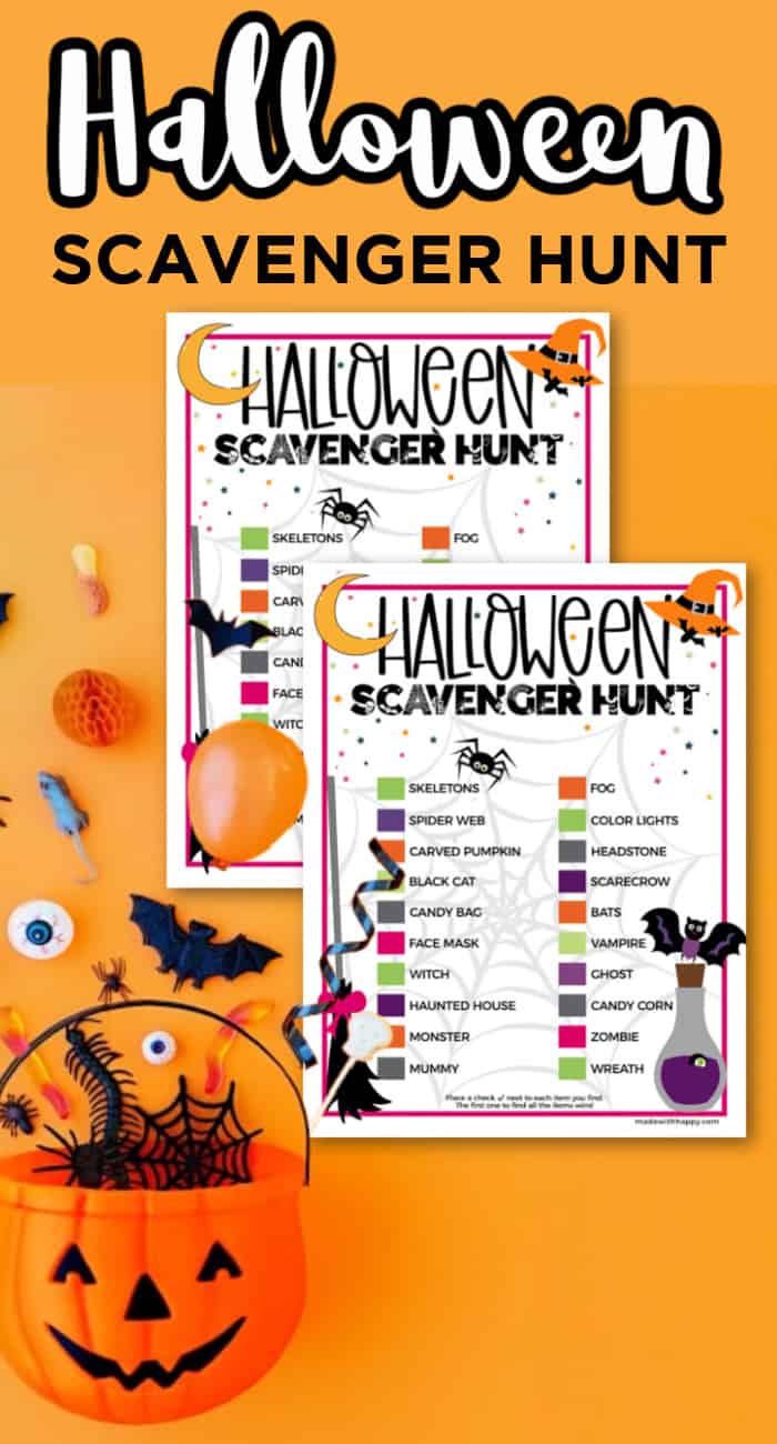 Free Halloween Scavenger Hunt Ideas For Adults 2022 Party Aaoa