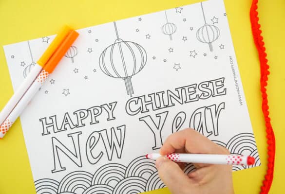 Free Printable Chinese New Year Activities For Kids - Made with HAPPY