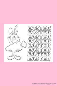 Free Printable Easter Coloring Pages - Fun Easter Coloring Sheets