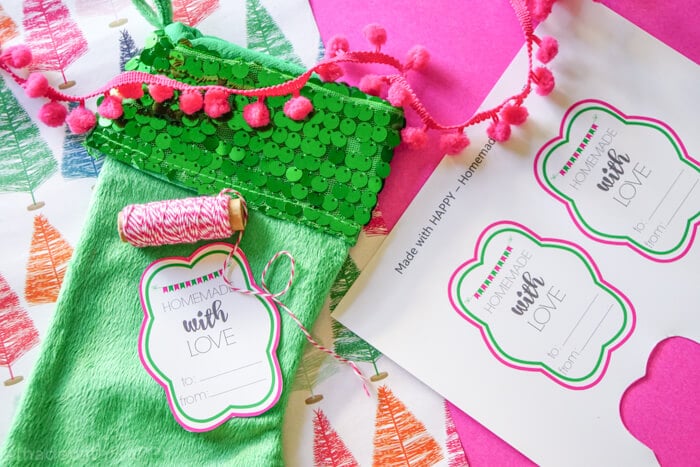 Handmade with Love Gift Tags