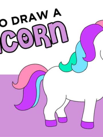 How to Draw a Unicorn Cute Girl Easy - YouTube