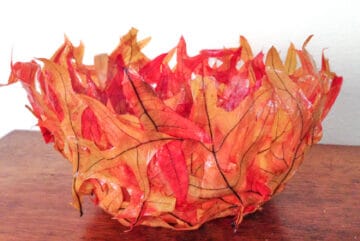 50+ Easy Fall Leaf Crafts For Kids - Made with Happy