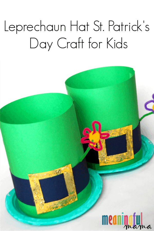 St. Patrick's Day Paper Crafts for Kids