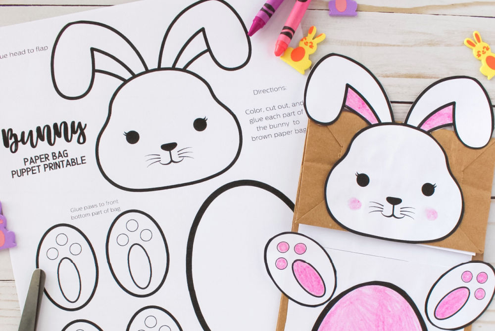 Bunny Paper Bag Kit – funbox.com.au