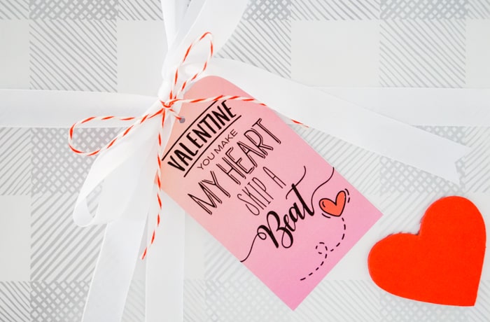 Printable Hand Drawn Valentine's Day Wrapping Paper - Say Yes