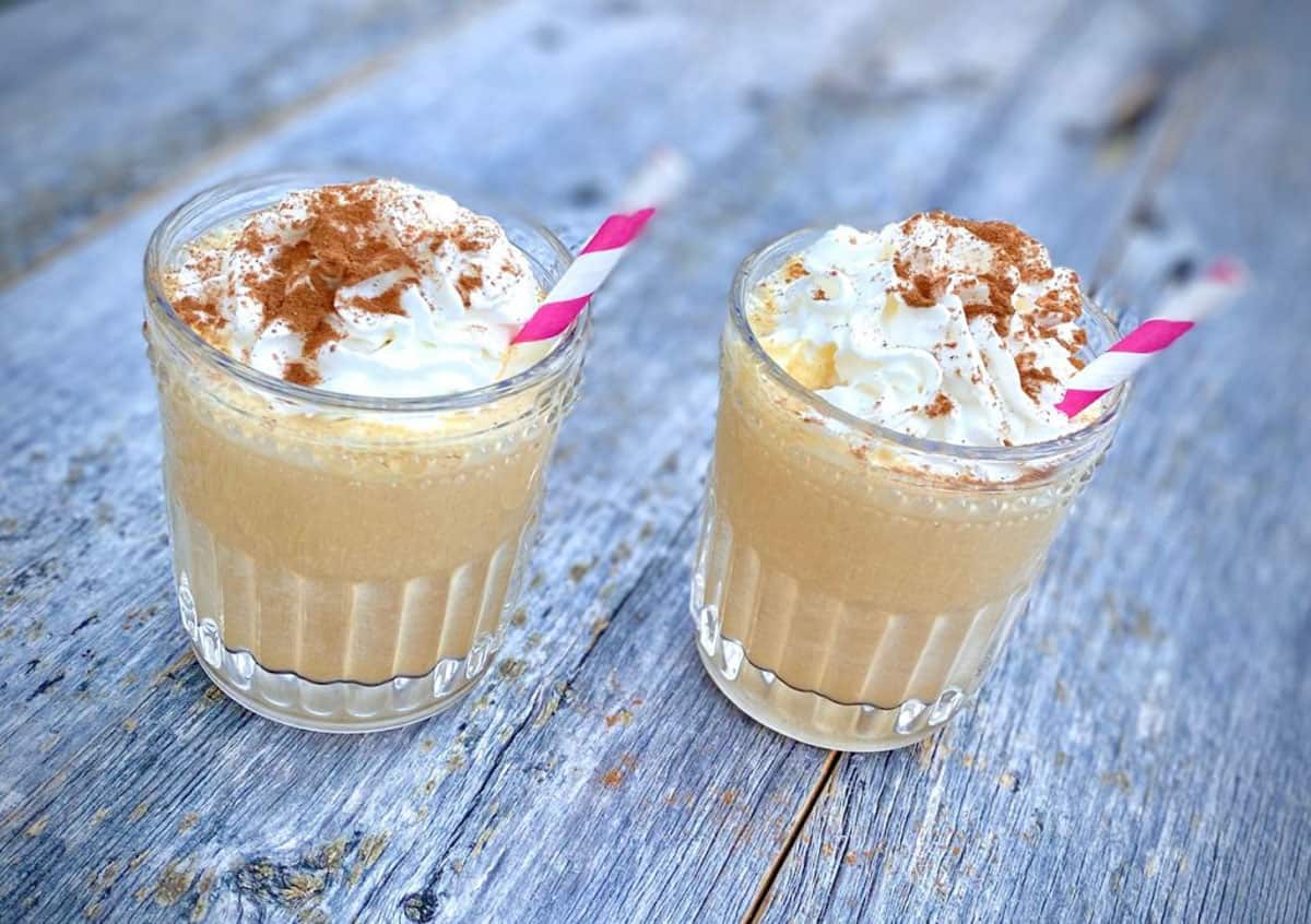 pumpkin pie milkshake