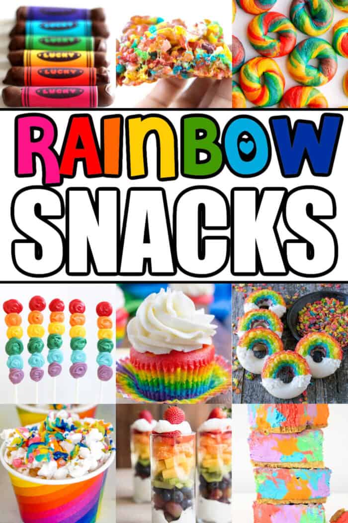rainbow party food