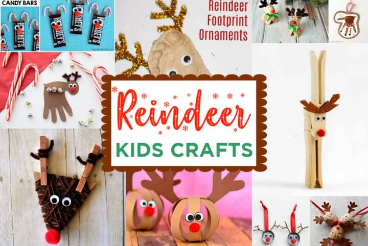 50+ Easy Christmas Craft Ideas For Kids - Made with HAPPY