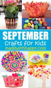 101+ Easy Craft Ideas For Kids - Made with HAPPY