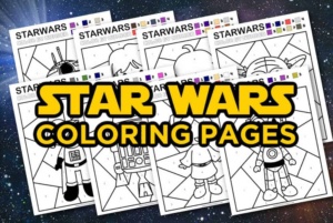 Star Wars Coloring Pages - Made with HAPPY