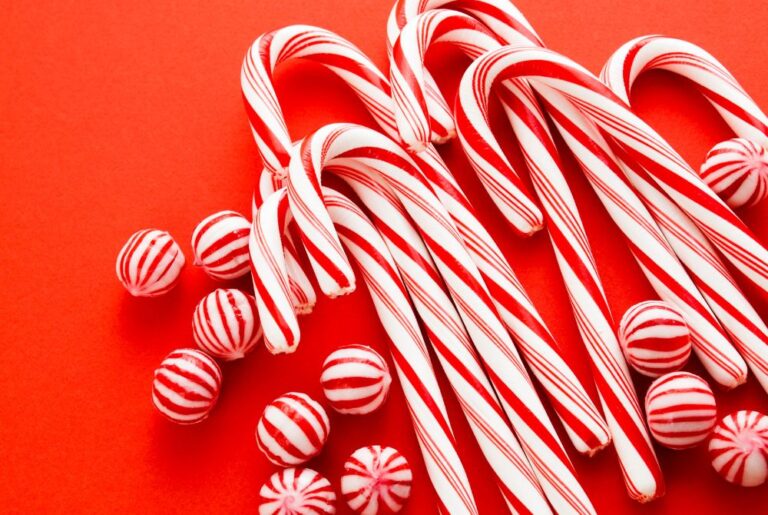 Free Printable Candy Cane Coloring Page - Made with HAPPY