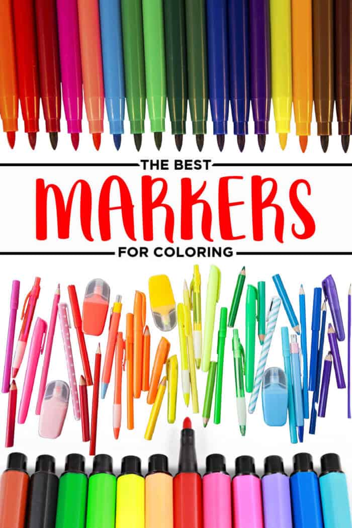 Best Pens for Colouring in Adult Coloring Books and Coloring Pages