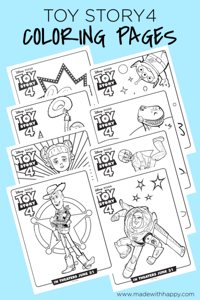 Free Printable Toy Story 4 Coloring Pages For Kids