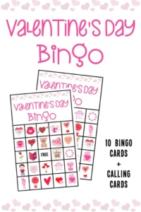 Free Printable Valentines Bingo - Made with HAPPY