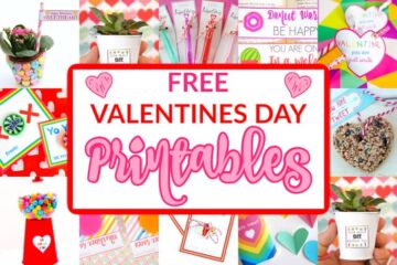 Free Valentine's Day Printables For Kids - Made with HAPPY