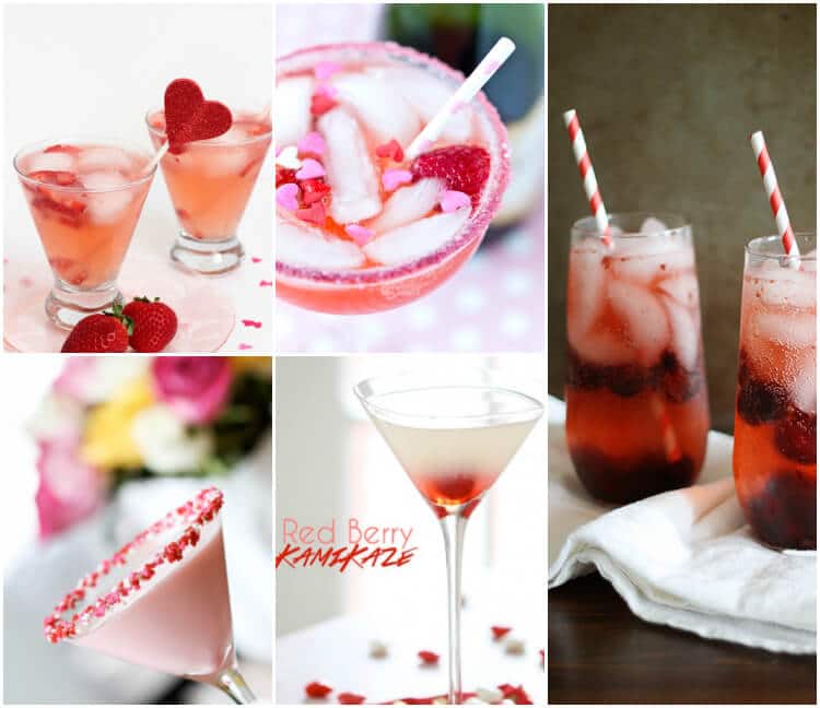 20 Valentine's Day Drinks - Made with HAPPY