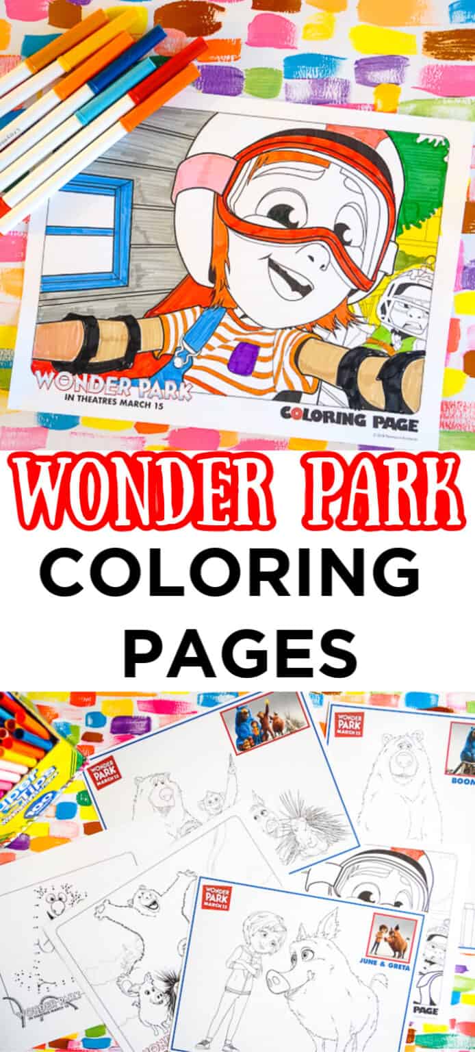 Wonder Park Coloring Pages - Free Kids Coloring Pages