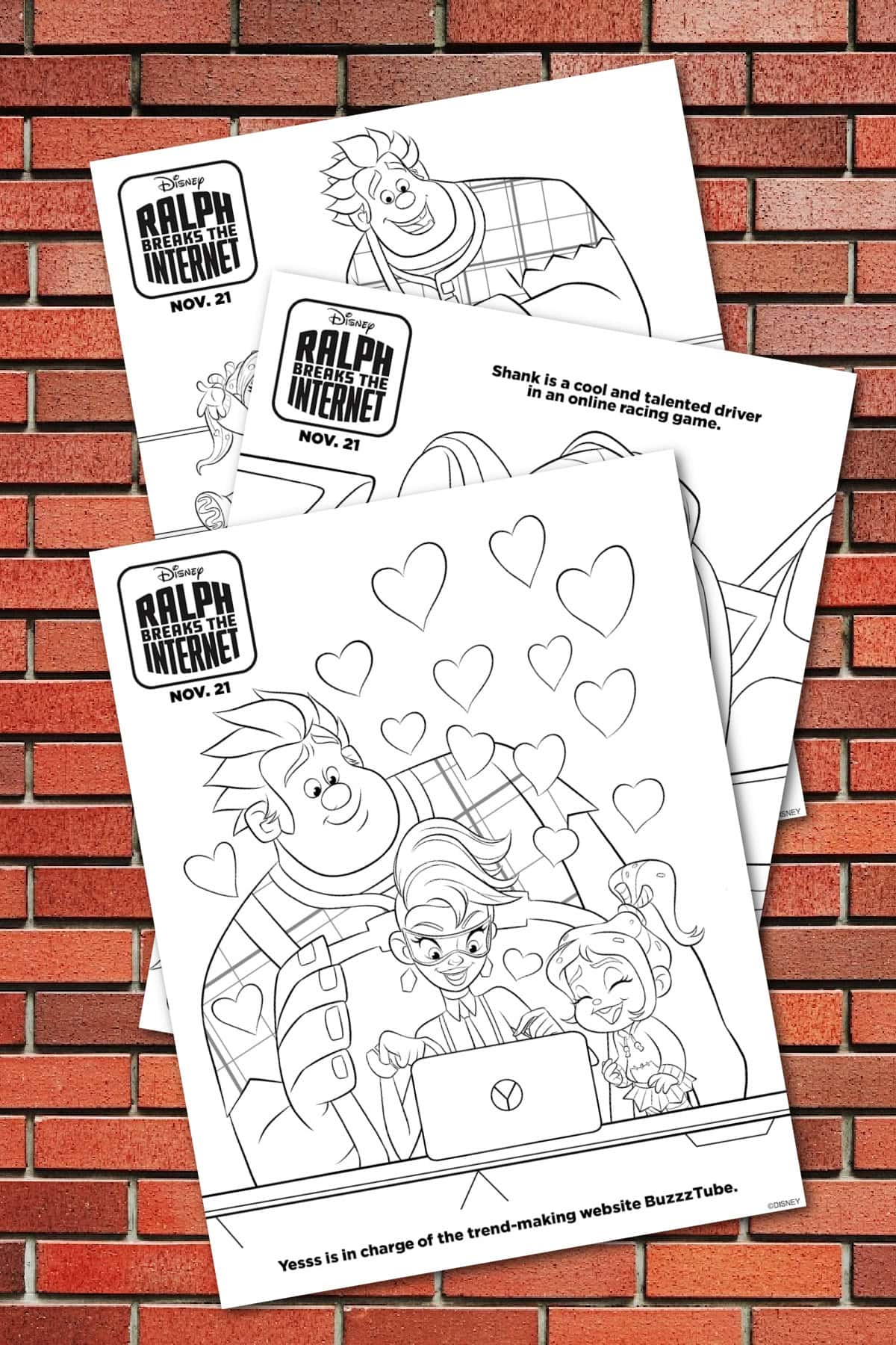 Wreck it Ralph Coloring Sheets