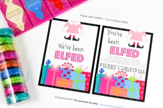 Free Printable You've Been Elfed - Neighbors Holiday Gift