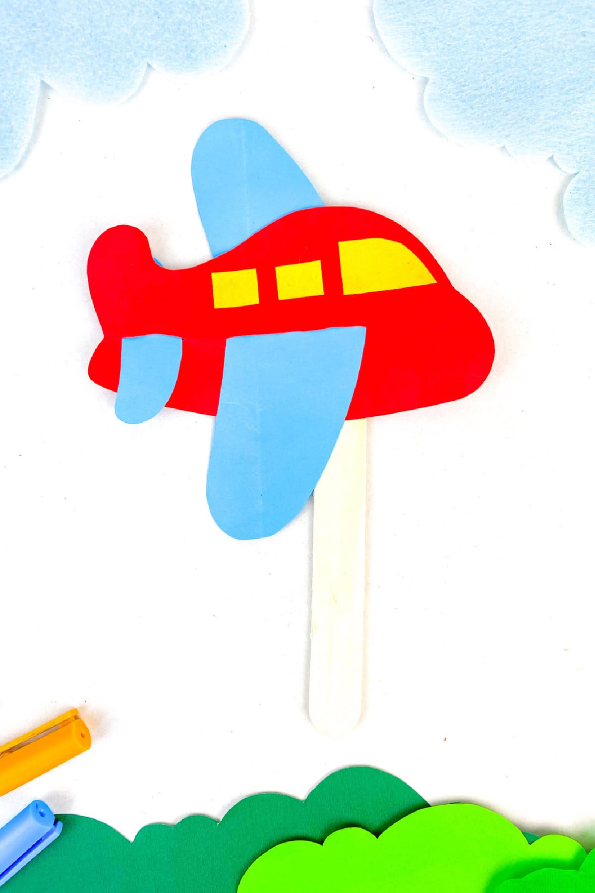 airplane craft preschool