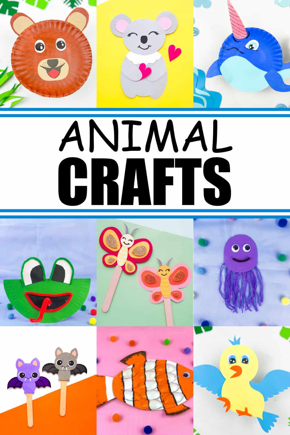 101+ Easy and Fun Animal Crafts and Activities For Kids