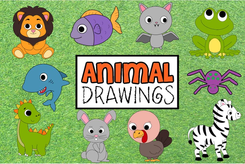 Set of illustrations for children with predatory animals. Vector drawing in  cartoon style. 23988153 Vector Art at Vecteezy