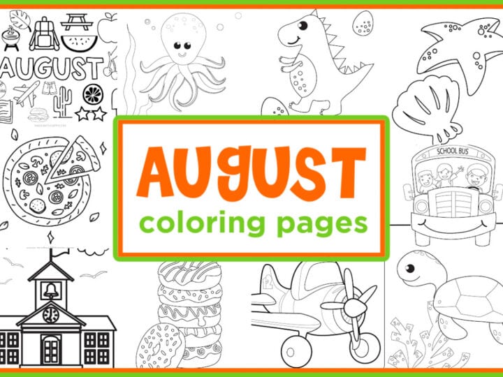 august coloring pages