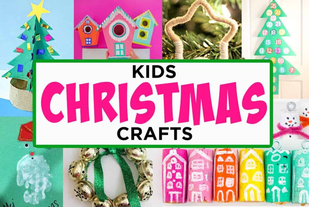 50+ Easy Christmas Craft Ideas For Kids - Made with HAPPY