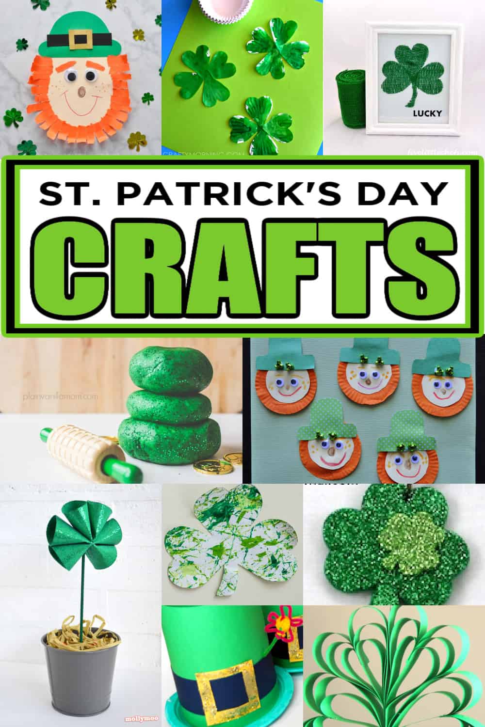 50+ St. Patrick's Day Crafts for Kids - Made with Happy