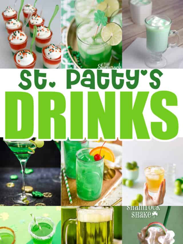 St. Patty's Day Drinks