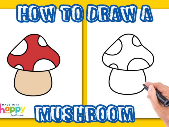 🎨drawing🎨] How to draw Mushroom🍄|easy drawing Mushroom💋 - YouTube