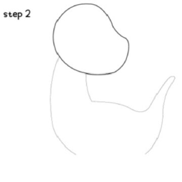 How to Draw a Dinosaur For Kids - Made with HAPPY