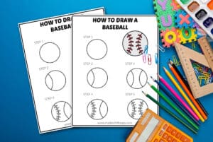 draw baseball