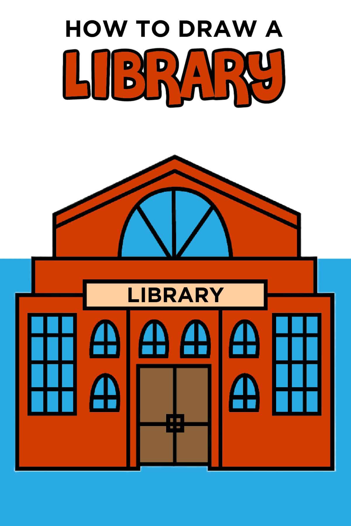 drawing a library